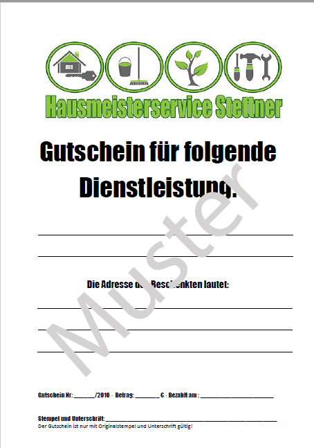 Gutschein schenken!